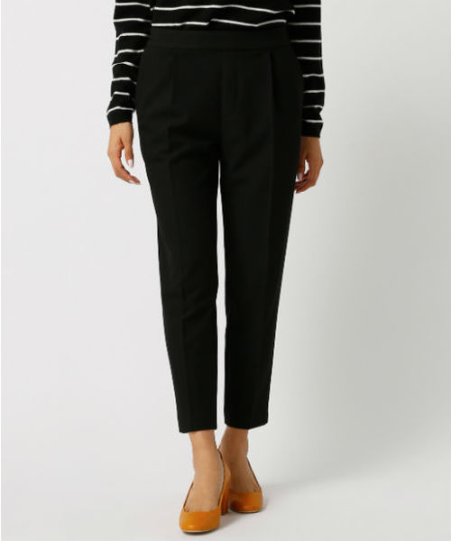 AZUL by moussy（アズールバイマウジー）の「TR裏起毛 吸湿発熱ﾃｰﾊﾟｰﾄﾞPT（スラックス・レディース・ブラック/グレー/ブルー系その他・SMALL/MEDIUM/LARGE）」の10枚目の写真