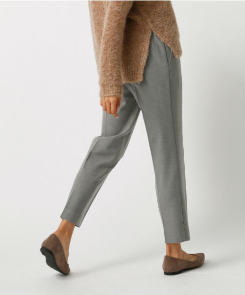 AZUL by moussy（アズールバイマウジー）の「TR裏起毛 吸湿発熱ﾃｰﾊﾟｰﾄﾞPT（スラックス・レディース・ブラック/グレー/ブルー系その他・SMALL/MEDIUM/LARGE）」の5枚目の写真