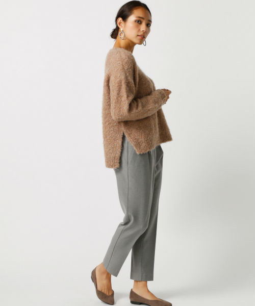 AZUL by moussy（アズールバイマウジー）の「TR裏起毛 吸湿発熱ﾃｰﾊﾟｰﾄﾞPT（スラックス・レディース・ブラック/グレー/ブルー系その他・SMALL/MEDIUM/LARGE）」の20枚目の写真