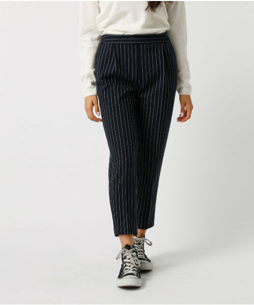 AZUL by moussy（アズールバイマウジー）の「TR裏起毛 吸湿発熱ﾃｰﾊﾟｰﾄﾞPT（スラックス・レディース・ブラック/グレー/ブルー系その他・SMALL/MEDIUM/LARGE）」の12枚目の写真