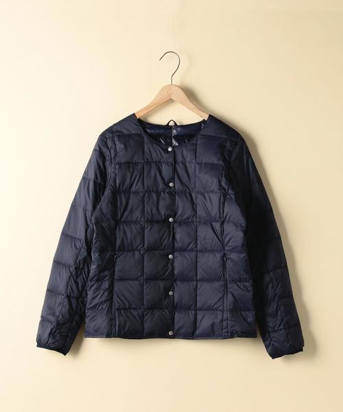 coen（コーエン）の「【期間限定販売】【WOMENS】TAION(タイオン)ダウンジャケット（ダウンジャケット/コート・レディース・ブラック/グレー/ダークグリーン/ネイビー・LARGE/MEDIUM）」の4枚目の写真