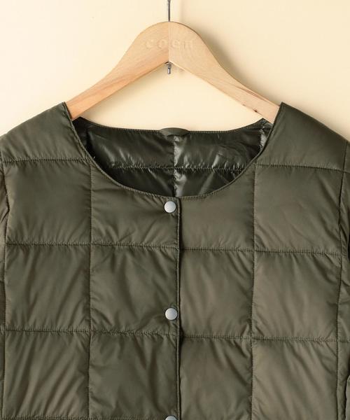 coen（コーエン）の「【期間限定販売】【WOMENS】TAION(タイオン)ダウンジャケット（ダウンジャケット/コート・レディース・ブラック/グレー/ダークグリーン/ネイビー・LARGE/MEDIUM）」の18枚目の写真