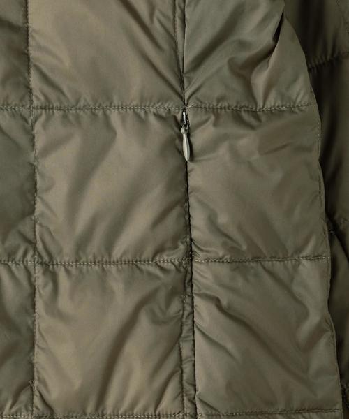 coen（コーエン）の「【期間限定販売】【WOMENS】TAION(タイオン)ダウンジャケット（ダウンジャケット/コート・レディース・ブラック/グレー/ダークグリーン/ネイビー・LARGE/MEDIUM）」の13枚目の写真