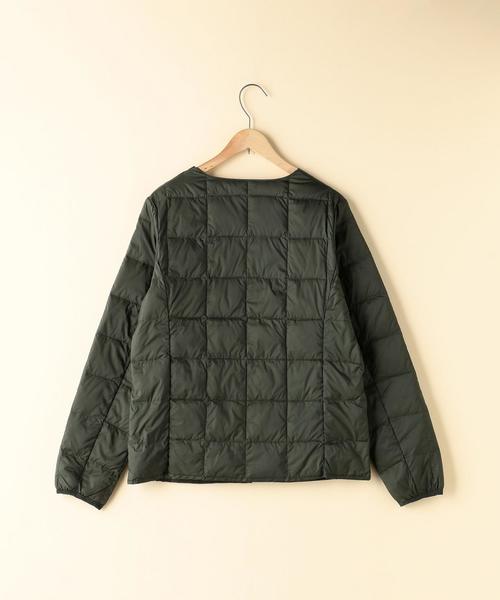 coen（コーエン）の「【期間限定販売】【WOMENS】TAION(タイオン)ダウンジャケット（ダウンジャケット/コート・レディース・ブラック/グレー/ダークグリーン/ネイビー・LARGE/MEDIUM）」の5枚目の写真