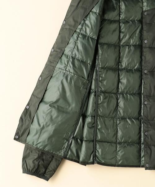 coen（コーエン）の「【期間限定販売】【WOMENS】TAION(タイオン)ダウンジャケット（ダウンジャケット/コート・レディース・ブラック/グレー/ダークグリーン/ネイビー・LARGE/MEDIUM）」の6枚目の写真