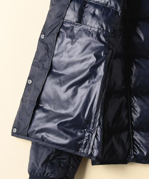 coen（コーエン）の「【期間限定販売】【WOMENS】TAION(タイオン)ダウンジャケット（ダウンジャケット/コート・レディース・ブラック/グレー/ダークグリーン/ネイビー・LARGE/MEDIUM）」の9枚目の写真