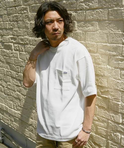 LACOSTE（ラコステ）の「【LACOSTE/ラコステ】別注カノコBIGポケットTシャツ（Tシャツ/カットソー・メンズ・ホワイト/グレー/ネイビー/レッド・3/4/5）」の2枚目の写真