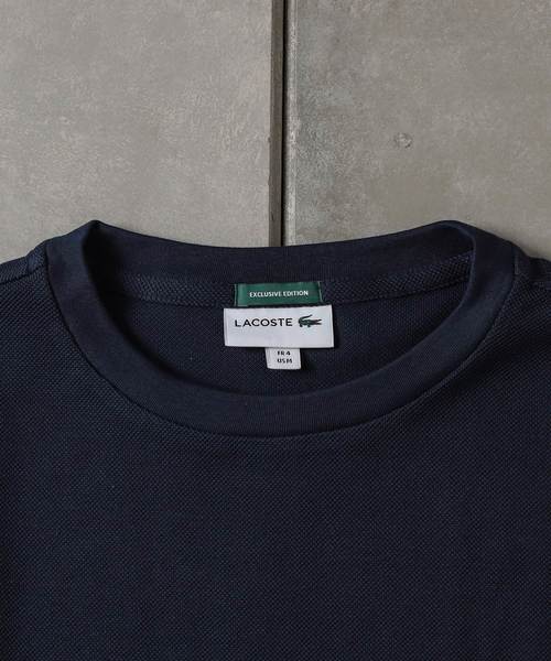 LACOSTE（ラコステ）の「【LACOSTE/ラコステ】別注カノコBIGポケットTシャツ（Tシャツ/カットソー・メンズ・ホワイト/グレー/ネイビー/レッド・3/4/5）」の6枚目の写真