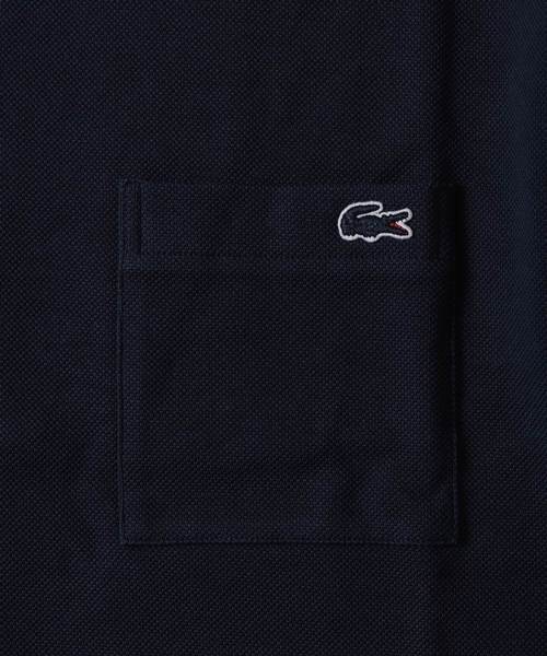 LACOSTE（ラコステ）の「【LACOSTE/ラコステ】別注カノコBIGポケットTシャツ（Tシャツ/カットソー・メンズ・ホワイト/グレー/ネイビー/レッド・3/4/5）」の7枚目の写真
