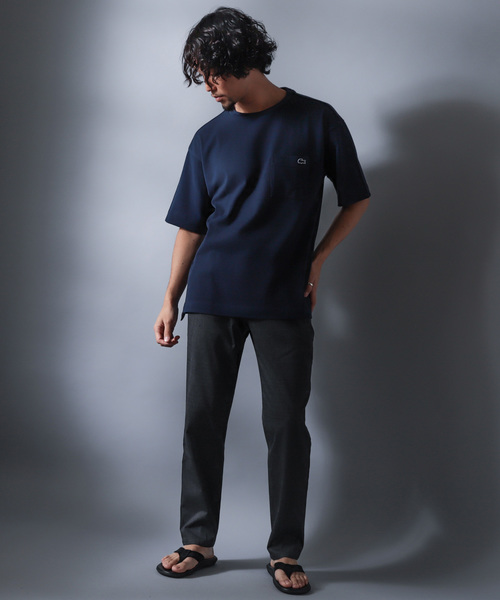 LACOSTE（ラコステ）の「【LACOSTE/ラコステ】別注カノコBIGポケットTシャツ（Tシャツ/カットソー・メンズ・ホワイト/グレー/ネイビー/レッド・3/4/5）」の15枚目の写真