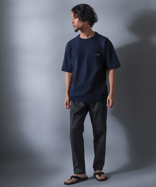 LACOSTE（ラコステ）の「【LACOSTE/ラコステ】別注カノコBIGポケットTシャツ（Tシャツ/カットソー・メンズ・ホワイト/グレー/ネイビー/レッド・3/4/5）」の14枚目の写真