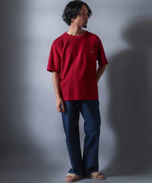 LACOSTE（ラコステ）の「【LACOSTE/ラコステ】別注カノコBIGポケットTシャツ（Tシャツ/カットソー・メンズ・ホワイト/グレー/ネイビー/レッド・3/4/5）」の12枚目の写真