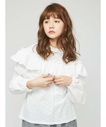 merry jenny | レースフリルブラウス(シャツ/ブラウス)