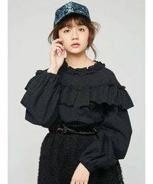 merry jenny | レースフリルブラウス(シャツ/ブラウス)