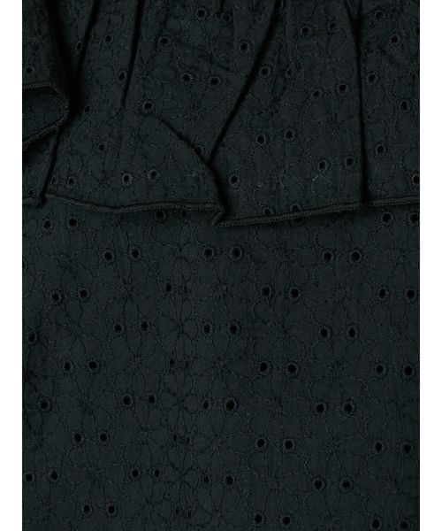 merry jenny（メリージェニー）の「レースフリルブラウス（シャツ/ブラウス・レディース・ブラック/オフホワイト・FREE）」の13枚目の写真