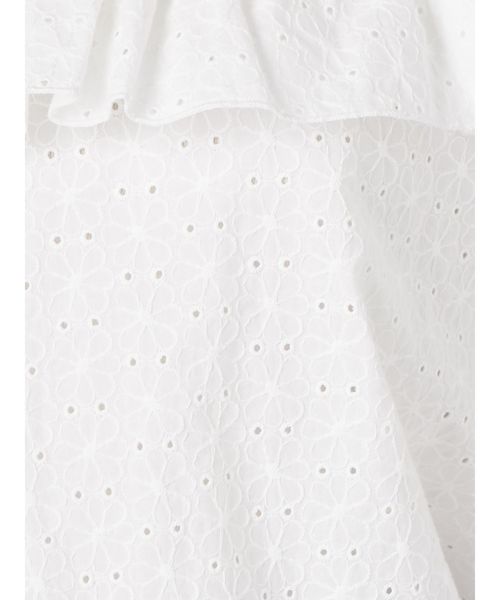 merry jenny（メリージェニー）の「レースフリルブラウス（シャツ/ブラウス・レディース・ブラック/オフホワイト・FREE）」の16枚目の写真