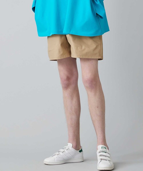 NOISE MAKER（ノイズメーカー）の「機能素材 膝上ショートパンツ（その他パンツ・メンズ・ブラック/ベージュ/カーキ・MEDIUM/LARGE）」の2枚目の写真