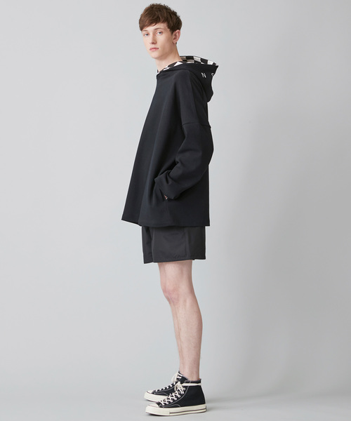 NOISE MAKER（ノイズメーカー）の「機能素材 膝上ショートパンツ（その他パンツ・メンズ・ブラック/ベージュ/カーキ・MEDIUM/LARGE）」の4枚目の写真