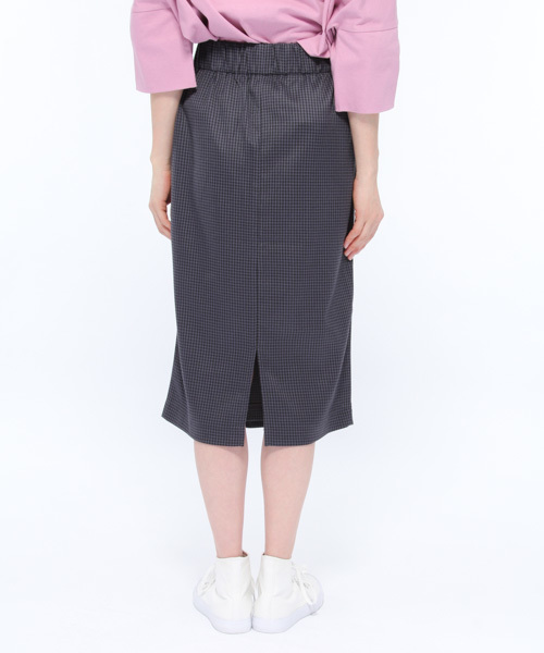 LAKOLE(ラコレ)の「ハウンドトゥース柄ナローラップスカート / LAKOLE(スカート・レディース・その他5・MEDIUM/SMALL)」の5枚目の写真