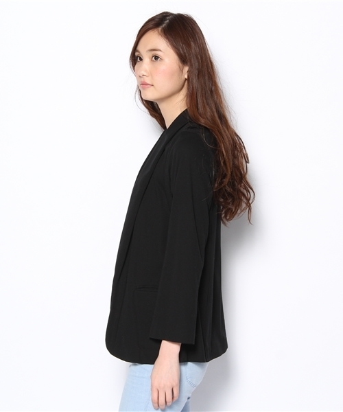 BEAUTY&YOUTH UNITED ARROWS(ビューティーアンドユースユナイテッドアローズ)の「BYBC ∵ルーズカットジャケット ◇◆(その他アウター・レディース・ブラック/ベージュ/ブラウン/オリーブ・フリー)」の5枚目の写真