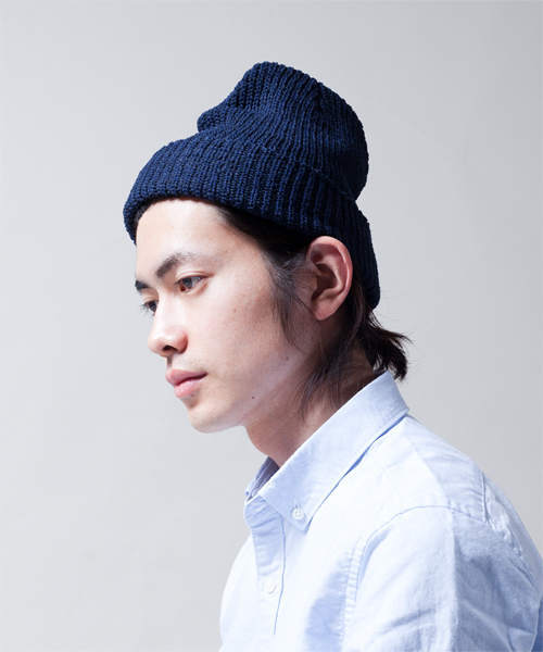 NANO universe(ナノユニバース)の「NUスプリングワッチキャップ(ニットキャップ/ビーニー・メンズ・ブラック/ライトグレー/チャコール/ネイビー/ライトブルー/イエロー/ワイン/オレンジ・FREE)」の5枚目の写真