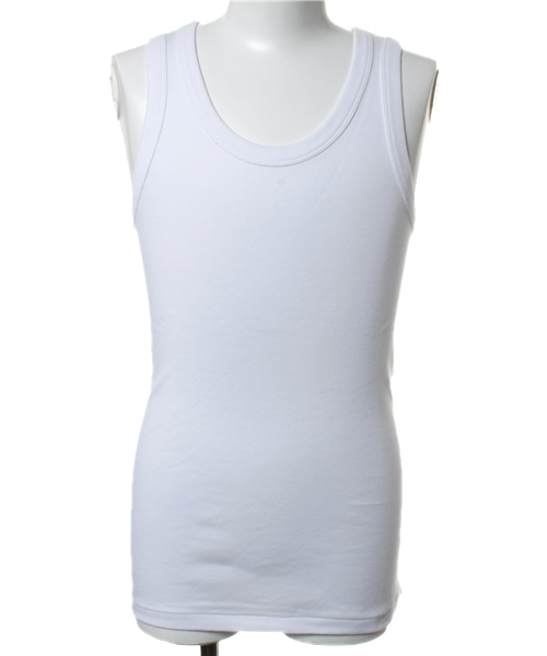 BEAUTY&YOUTH UNITED ARROWS（ビューティーアンドユースユナイテッドアローズ）の「BY フライス タンクトップ◆§5　（タンクトップ・メンズ・ホワイト/ブラック/ダークグレー/ピンク/イエロー/コバルトブルー・SMALL/MEDIUM/LARGE）」の2枚目の写真