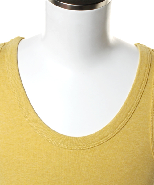 BEAUTY&YOUTH UNITED ARROWS（ビューティーアンドユースユナイテッドアローズ）の「BY フライス タンクトップ◆§5　（タンクトップ・メンズ・ホワイト/ブラック/ダークグレー/ピンク/イエロー/コバルトブルー・SMALL/MEDIUM/LARGE）」の9枚目の写真