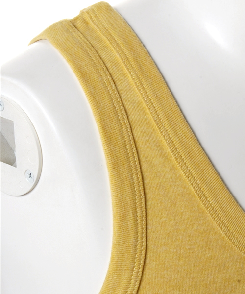 BEAUTY&YOUTH UNITED ARROWS（ビューティーアンドユースユナイテッドアローズ）の「BY フライス タンクトップ◆§5　（タンクトップ・メンズ・ホワイト/ブラック/ダークグレー/ピンク/イエロー/コバルトブルー・SMALL/MEDIUM/LARGE）」の10枚目の写真