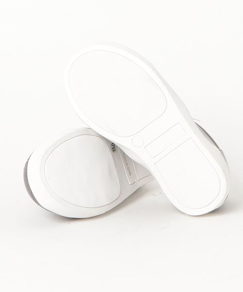 SESTO（セスト）の「ママとお揃い！内側全面ボアであたたかく、サイドゴムでお子様一人でも脱ぎ履きしやすい！！キルティングデザインのスリッポンスニーカー/キッズスニーカー（スニーカー・キッズ・グレー/パープル/ホワイト/ブラック×ブラック/ブラック×ホワイト/グレイッシュベージュ/グリーン・16.0cm/17.0cm/18.0cm/19.0cm/20.0cm/15.0cm）」の13枚目の写真