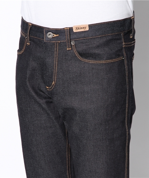 WEGO（ウィゴー）の「WEGO/テーパードデニム（デニムパンツ・メンズ・ダークインディゴブルー・SMALL/MEDIUM/LARGE）」の4枚目の写真