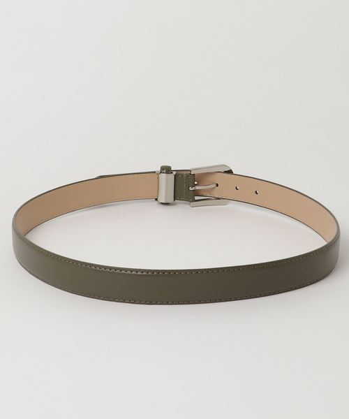 ADPOSION（アドポーション）の「32ｍｍ 牛革 シュリンクドレスベルト（ベルト・メンズ・ブラック/ベージュ/グリーン・FREE）」の4枚目の写真