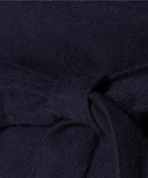 BEAMS BOY（ビームスボーイ）の「□BEAMS BOY / カシュクール ネルワンピース（ワンピース・レディース・オリーブ/ネイビー・ONE SIZE）」の10枚目の写真