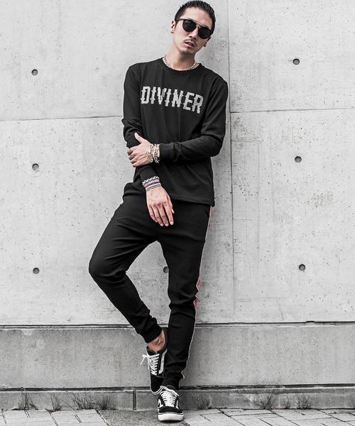 JOKER(ジョーカー)の「ラインストーンロゴ長袖Tシャツ(Tシャツ/カットソー・メンズ・ホワイト系その他/ブラック系その他/ブラック系その他2・M/L/XL/XXL)」の13枚目の写真