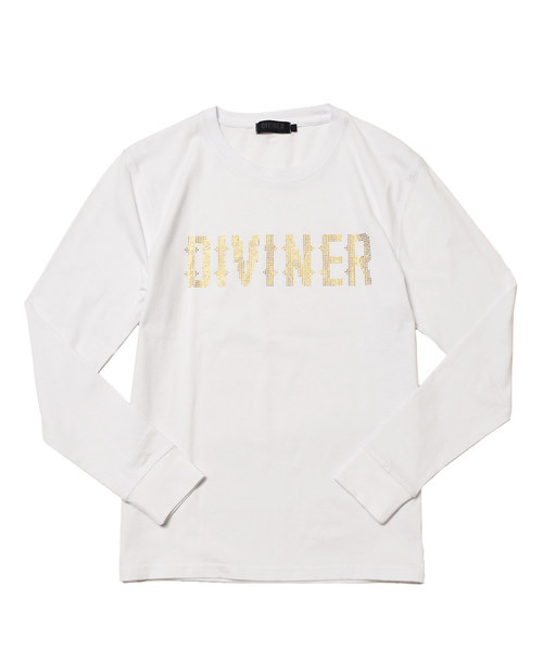 JOKER(ジョーカー)の「ラインストーンロゴ長袖Tシャツ(Tシャツ/カットソー・メンズ・ホワイト系その他/ブラック系その他/ブラック系その他2・M/L/XL/XXL)」の8枚目の写真