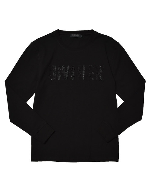 JOKER(ジョーカー)の「ラインストーンロゴ長袖Tシャツ(Tシャツ/カットソー・メンズ・ホワイト系その他/ブラック系その他/ブラック系その他2・M/L/XL/XXL)」の7枚目の写真