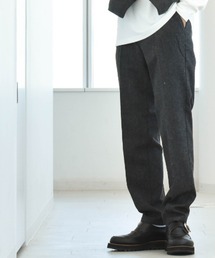ツイードテーパードパンツ