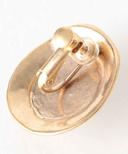 green label relaxing（グリーンレーベルリラクシング）の「KFC FKPLメタルフレーム/イヤリング ◆（イヤリング・レディース・ゴールド・FREE）」の4枚目の写真