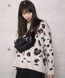 【Jewelobe/ ジュエローブ】フェイクファー ボディバッグ