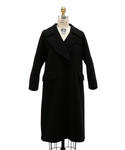 最終値下げdrawer カシミヤ混ウール メルトンムソウコート ブラック　34 37786123_8_d_125.jpg