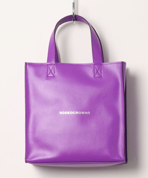 Rodeo Crowns Wide Bowl ロデオクラウンズワイドボウル の レザー スクウェア バッグ トートバッグ Wear