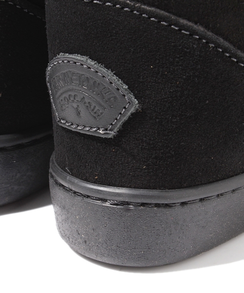 goa（ゴア）の「【MINNETONKA】SHEEPSKIN BOOTS(SHORT PUG)（ブーツ・レディース・ブラック/グレー/キャメル・6/7/8）」の9枚目の写真