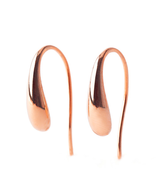 ANEMONE（アネモネ）の「メタルドロップのフックピアス（ピアス（両耳用）・レディース・シルバー/ゴールド/ピンクゴールド・FREE）」の8枚目の写真