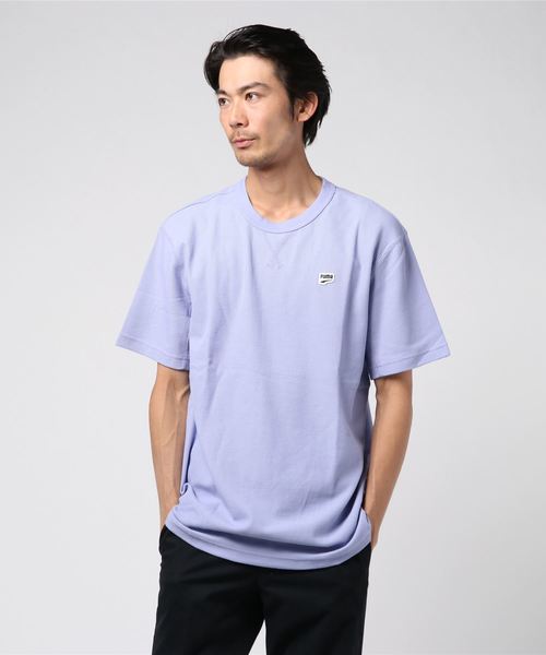 PUMA（プーマ）の「PUMA プーマ DOWNTOWN SS Tシャツ (MEN メンズ)（Tシャツ/カットソー・メンズ・パープル/ブルー系その他/ブラック/ホワイト/ピンク・LARGE/MEDIUM/SMALL/X-LARGE/XX-LARGE）」の4枚目の写真