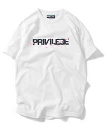 プリビレッジ [PRIVILEGE] - サクラ コア ロゴ 半袖 Tシャツ [SAKURA CORE LOGO TEE]