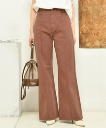 DouDou | ピンタックセンプレデニム(デニムパンツ)