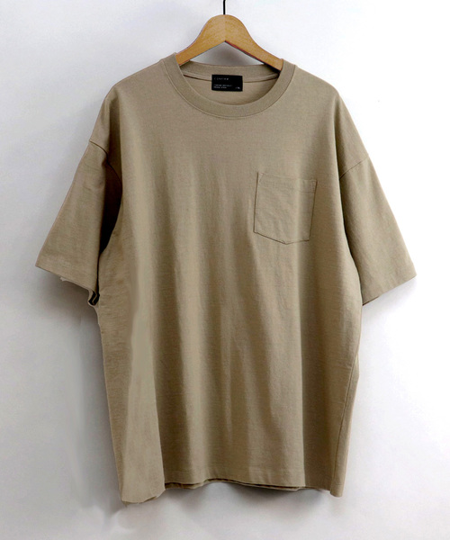 Confirm(コンファーム)の「Confirm / コンファーム ビッグシルエットTシャツ(Tシャツ/カットソー・メンズ・ブラック/グレー/ホワイト/ワイン/マスタード/カーキ/グリーン/ブルー/ベージュ・M/L/XL)」の4枚目の写真