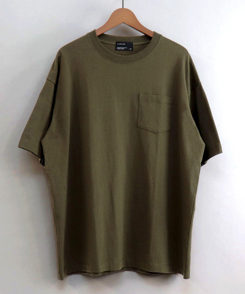 Confirm(コンファーム)の「Confirm / コンファーム ビッグシルエットTシャツ(Tシャツ/カットソー・メンズ・ブラック/グレー/ホワイト/ワイン/マスタード/カーキ/グリーン/ブルー/ベージュ・M/L/XL)」の5枚目の写真