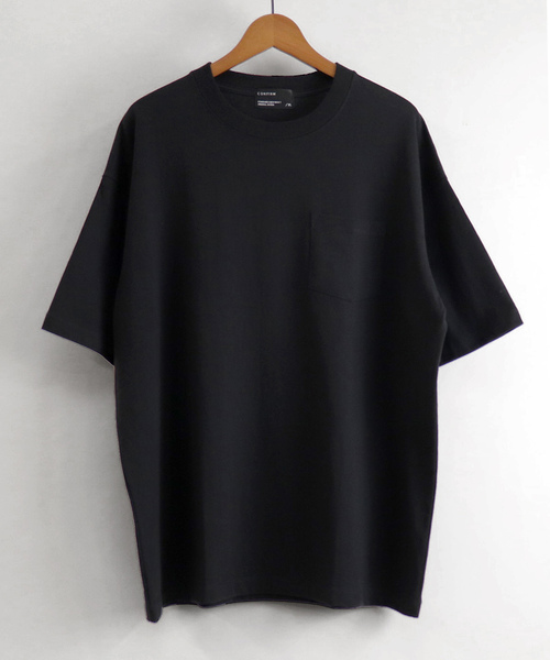 Confirm(コンファーム)の「Confirm / コンファーム ビッグシルエットTシャツ(Tシャツ/カットソー・メンズ・ブラック/グレー/ホワイト/ワイン/マスタード/カーキ/グリーン/ブルー/ベージュ・M/L/XL)」の2枚目の写真