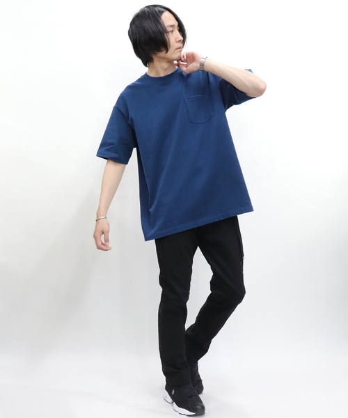 Confirm(コンファーム)の「Confirm / コンファーム ビッグシルエットTシャツ(Tシャツ/カットソー・メンズ・ブラック/グレー/ホワイト/ワイン/マスタード/カーキ/グリーン/ブルー/ベージュ・M/L/XL)」の17枚目の写真