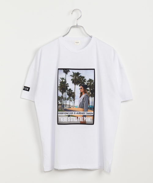 WEGO（ウィゴー）の「WEGO/ガールズフォトエンボスTシャツ（Tシャツ/カットソー・メンズ・ホワイト系その他/ホワイト/ライトパープル/ブラック/ライトピンク/その他1・LARGE/MEDIUM）」の19枚目の写真